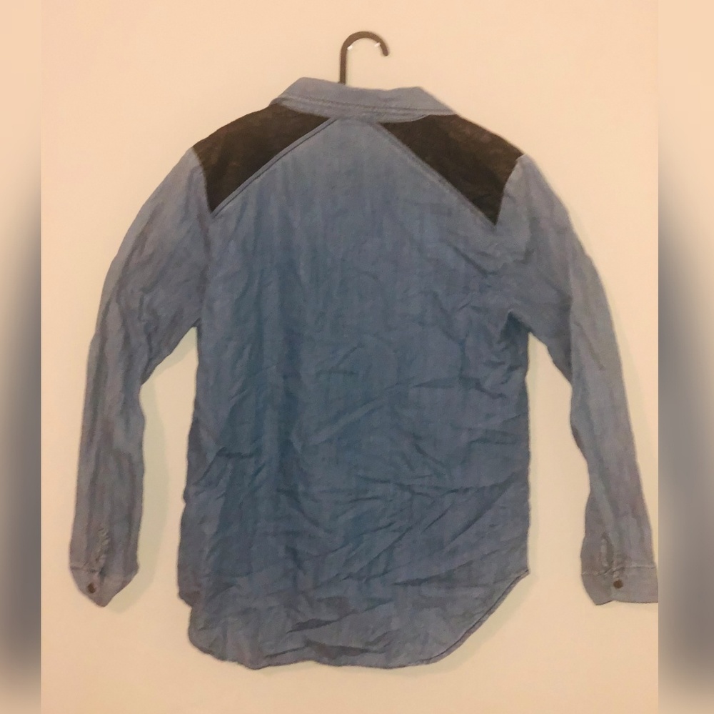 Denim Button Down - Picture 2 of 2